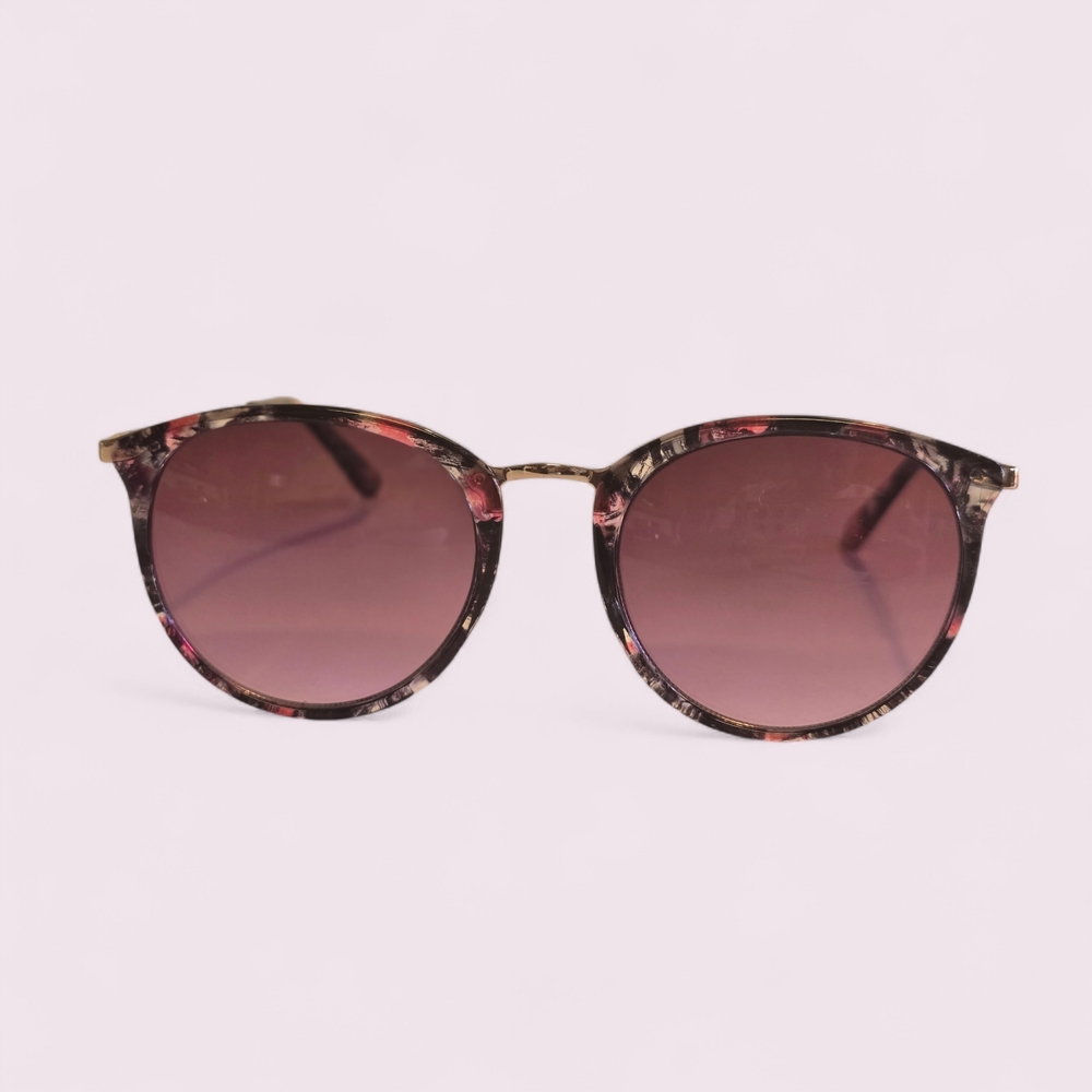 Stylish Pink and Black Sunglasses